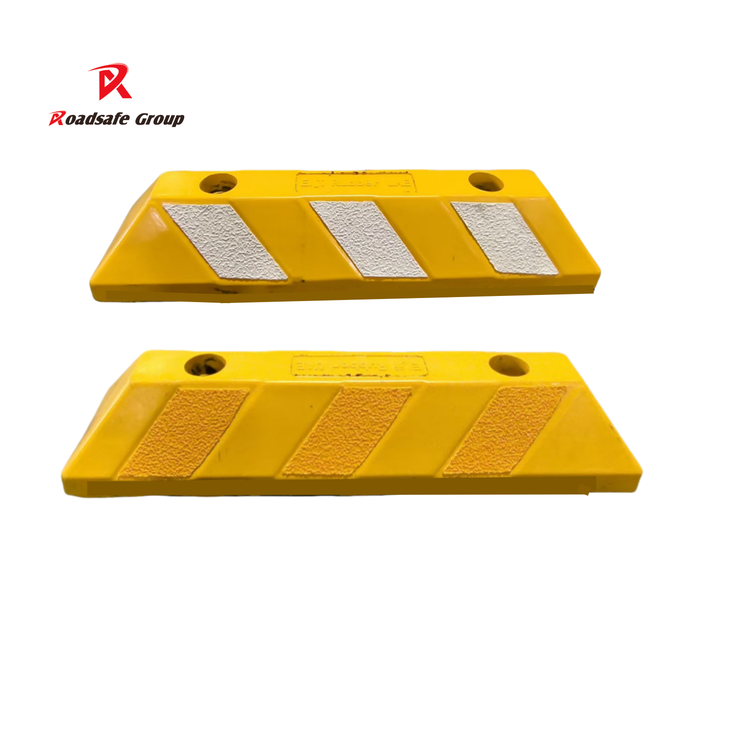 Durable Heavy Duty Rubber Wheel Stopper with Easy Installation for Road Safety Parking