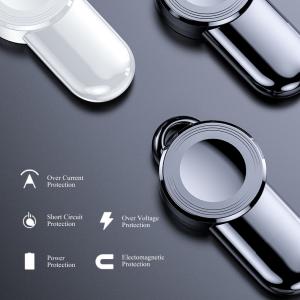 Fast Magnetic Charging 2W Wireless Smart Watch Charger Keychain For Apple Iwtach