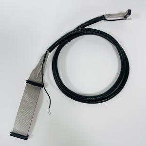 2.54mm Pitch Black Ribbon Flat Cable With UL2651 28awg IDC Connector