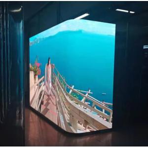 Engergy Saving Outdoor Fixed LED Display For Round Corner Advertising Showing