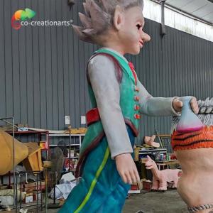 Weather Proof Large Custom Made Animatronics With LED Light Personalized