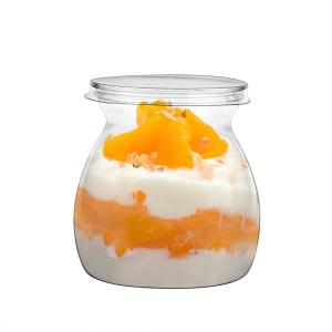 Wholesale Europe-Pack plastic cups yogurt and dessert cup with lids of party from china suppliers