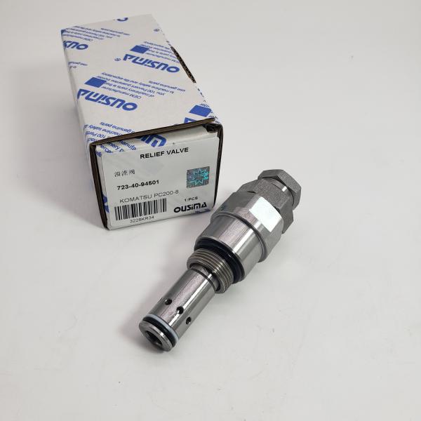 Excavator Relief Valve Assy 723-40-94501 For KOMATSU PC200-8 PC210-10 PC220-8