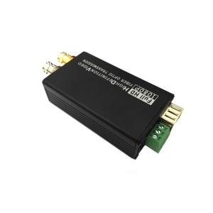 SMF LC Fiber Connector Sdi To Optical Fiber Converter 20KM Tally and loop out