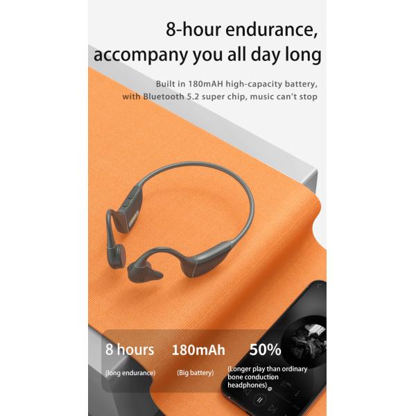 XZH Revolutionary Open-Ear 360 Comfortable Bone Conduction Wireless Earbuds for All Day Wear