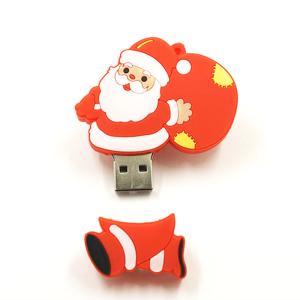 Open Mold 128GB Custom USB Flash Drives Christmas Cartoon Shapes USB 2.0 USB 3.0