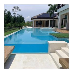 China Outdoor Above Ground Swimming Pool with Low Water Absorption and Clear Panel on sale