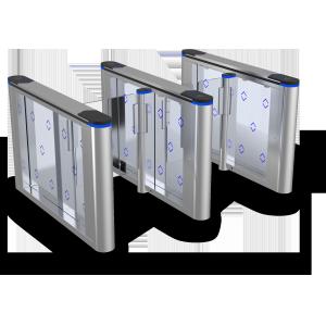 Modern Style Integrated Design Swing Gate Turnstiles Stainless Steel Office