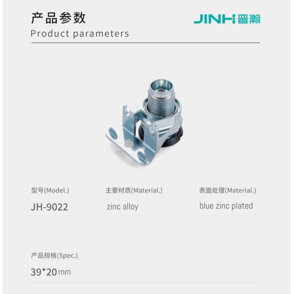 Metal adjustable legs