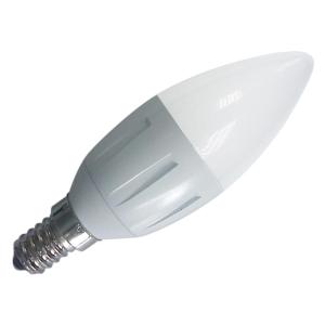 Wholesale 3W 360 Degree dimmable E14 LED Candle Light with cuspidal lamp shade for bars, hotels, home from china suppliers