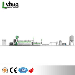 China Single Screw Plastic Recycling Equipment ABS PE PP LDD 73R/Min Max Output on sale
