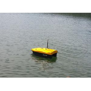Remote Control Fishing Bait Boat remote range 350M yellow ABS
