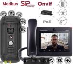 Mobile App Control 1.3MP IP Video Intercom Access Control Door Bell