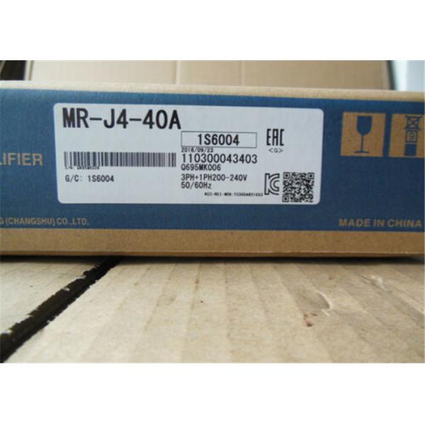MR-J4-40A Mitsubishi Electric AC Servo Amplifier 200 to 240VAC, 3- or 1-phase 50
