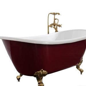 China Durable Acrylic Free Standing Bathtub with Fiberglass Reinforcement and Seamless Bonding for Enhanced Strength on sale
