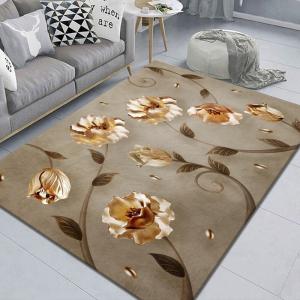 China Crystal Velvet Area Rugs For Living Room 40*60cm Dining Room Rugs on sale