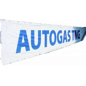 Vinyl Mesh Banner Printing Portable Large Vibrant Signage Weatherproof