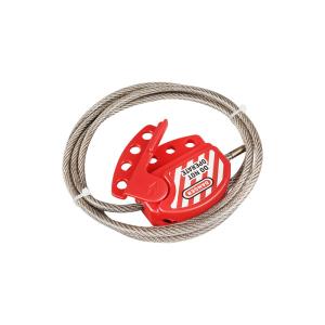 Wholesale Adjustable All Purpose Cable Lockout , PC Material Lockout Tagout Cable Lock from china suppliers