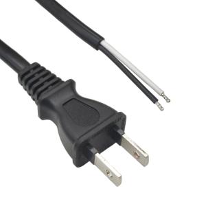 Japan Power Supply Cord PSE Power Extension Cable 125V Plug Cable 2 Pin Power