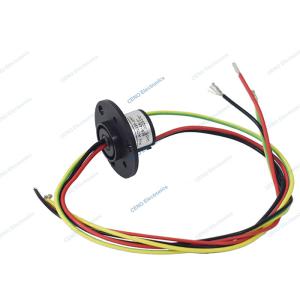 Miniature 300rpm Capsule Slip Ring With Small Power Rotating Electrical