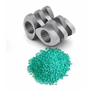 Bimetallic Alloy PE Sheet Screw And Barrel For Plastic Machinery Twin Screw