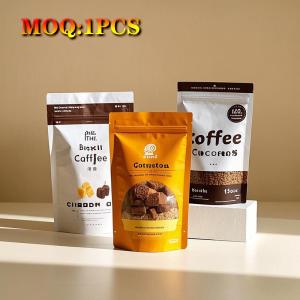 Custom Printed Resealable Smell Proof Laminated Mylar Bags Colorful Stand Up