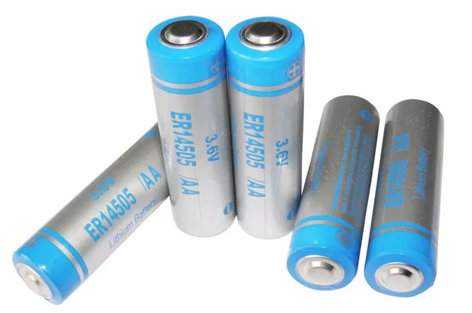 Wholesale Gas Meter 3.6 V AA Lithium Battery 2400mah ER14505 LiSocl2 Battery High Capacity from china suppliers
