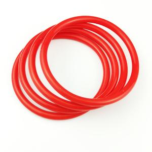 Red / Brown / Pink Soft Rubber O Rings , Water Pump Circular Rubber Seal