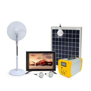 18V Solar Home Lighting Systems 100W Portable Power Station With Solar Panel