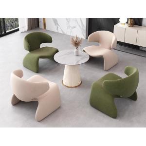 China Luxury Hotel Lobby Leisure Furniture Sofa Chair Table And Chair Set Custom Size on sale