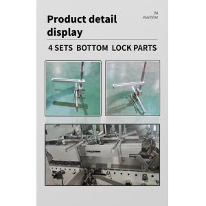 AS-800 Automatic Bottom Lock Paper Folding Machine Folder Gluer Easy to and