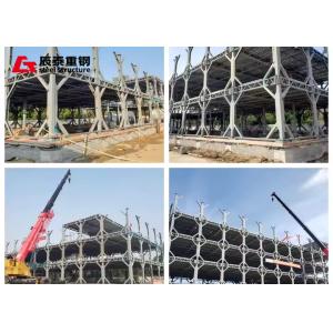 Prefabricated Multi Storey Steel Frame Construction Q355B ASTM A572