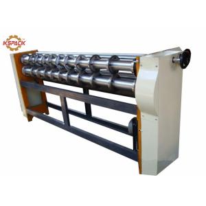 Manual Feeding Six Bar Slitter Scorer Machine For Corrugated Carton Box
