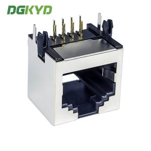 RJ45 1X1 8P8C Without Light Strip Shielded Connector DGKYD55211188GWA1DY4