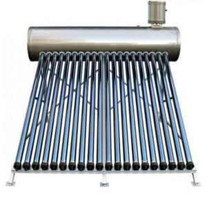 Wholesale Integrated low pressure solar evacuated tube water heater from china suppliers