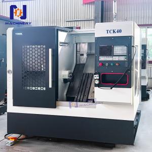 CNC Inclined Bed Lathe CNC Lathe Machine TCK40 Mini CNC Turning Center