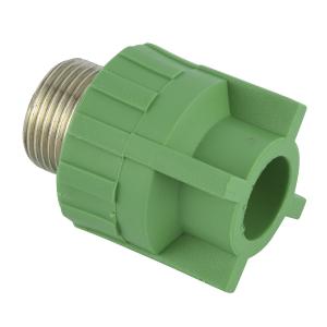 Materials QX Medium Elbow Coupling for Water Supply PPR Pipe Fitting in All