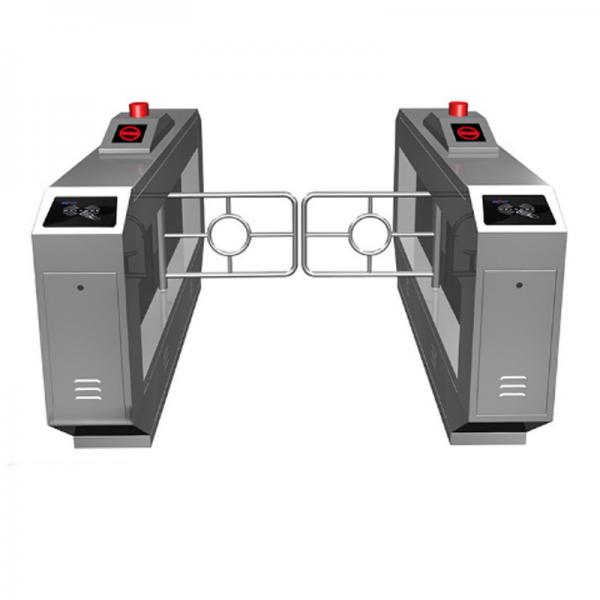 Quality Swing Gate Turnstile Security Systems , Rfid Card Reader Automatic Gate Barrier System for sale