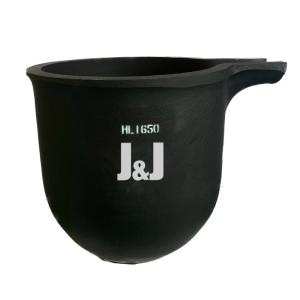 Metal Melting Crucible With Pouring Nozzle