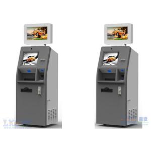 Wholesale Cash Dispenser , Card Reader Bank ATM Machines Stainless Steel Kiosk With Keyboard from china suppliers