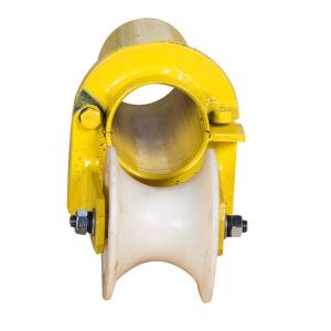 Lockable Underground Cable Tools , 4.3 KG Weight Wheel Cable Ground Roller