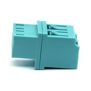 China low Type LC PC OM3 Multimode Duplex Fiber Optic Adapter for Loading Test ≥ 70 N Insertion Lose 0.2dB on sale