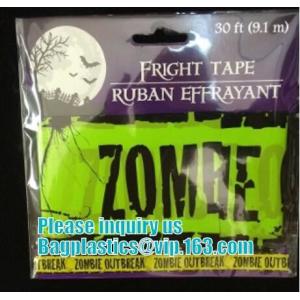Halloween Caution Tape , Custom Printing Caution Tape Halloween Banner,Halloween