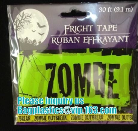 Halloween Caution Tape , Custom Printing Caution Tape Halloween Banner,Halloween
