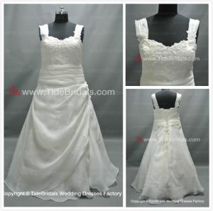 Wholesale Straps Aline Plus size bridal gown#LT2286 from china suppliers