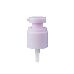 China Full Cover PETG Face Cream Pump Dispenser Transparent Smooth Surface on sale