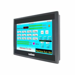 1024x600 NULL HMI PLC All In One 10.2'' Ethernet Hmi Plc Remote Controller