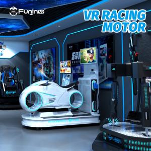 9D VR Racing Moto Cinema Simulator With 4.8KW Power