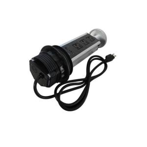 Integrated Kitchen Pop Up Power Sockets 110 Voltage Rohs Certificate With Usb