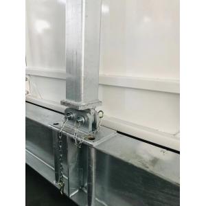 Max. Load 5000kg Retractable Loading Deck Width 3200mm Sand Blasting